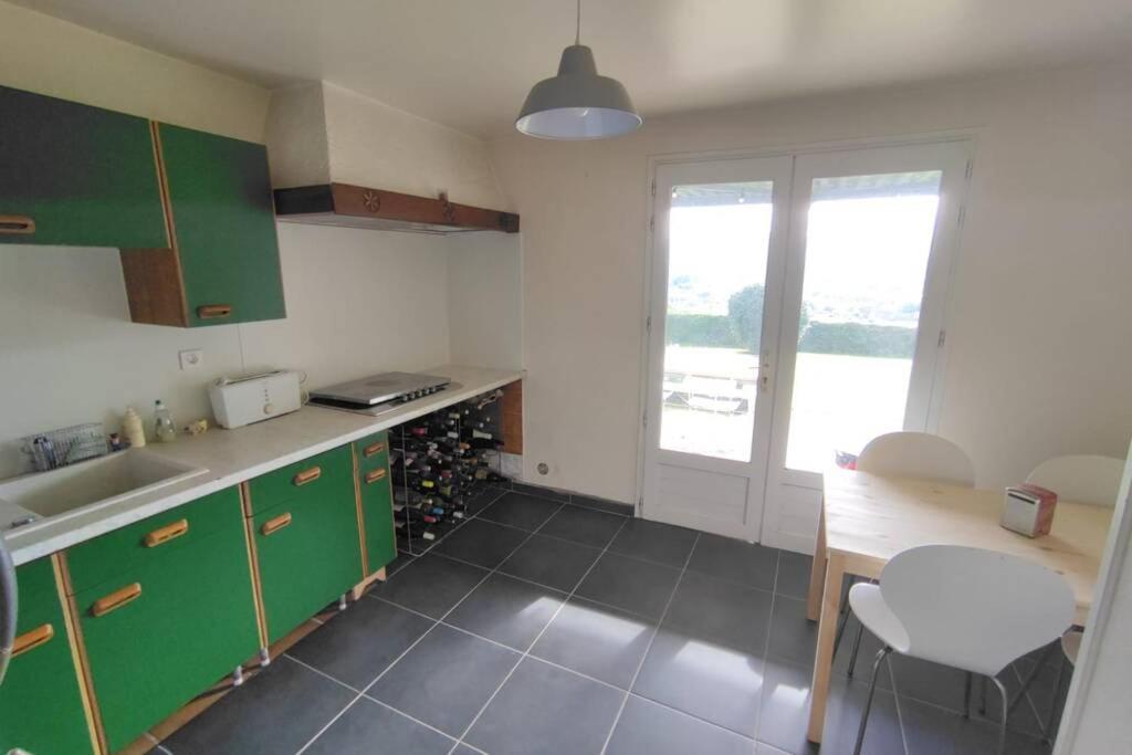 Appartement Au Calme Avec Vue Et Piscine Au Coeur Du Pays Basque Mauleon-Licharre Ngoại thất bức ảnh
